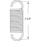 Prime-Line Extension Spring 2-5/8 in. x 3/4 in. (2 pack) SP 9617 - alternate 4